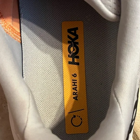 HOKA ONE ONE Arahi 6 Mens Size 14 US - Picture 6 of 13